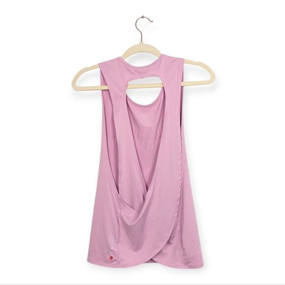 Wildfox Pastel Lilac Low Squats High Standards Athletic Kira Tank Size L - Picture 2 of 6